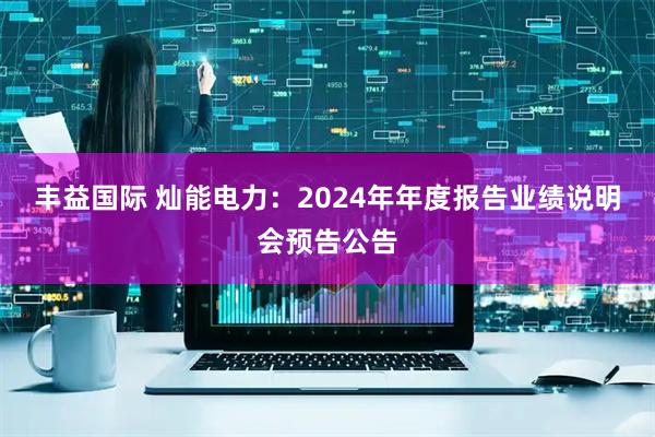 丰益国际 灿能电力：2024年年度报告业绩说明会预告公告